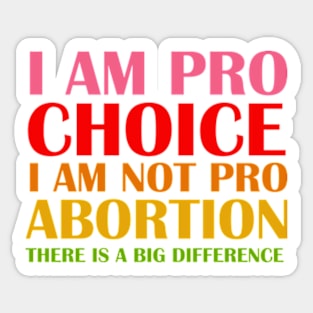 Pro Choice Quote Sticker